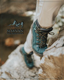 کفش کوهنوردی مکوان - کفش کوهنوردی مکوان مدل لووا رنگ سبز کله غازی