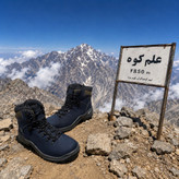 کفش کوهنوردی و طبیعت گردی مکوان مدل کوهستان رنگ سرمه ای